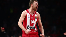 Πρώτος σκόρερ της Euroleague ο Βεζένκοφ, πρώτος στα τρίποντα ο Ντόρσεϊ