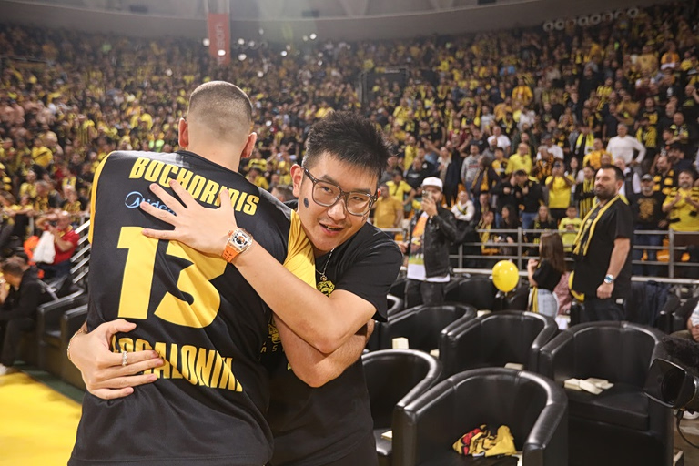 Έγινε η συνάντηση Σιάο - Ζήση:  «Κάθε χρόνο ο Αρης Betsson θα ανεβαίνει επίπεδο»