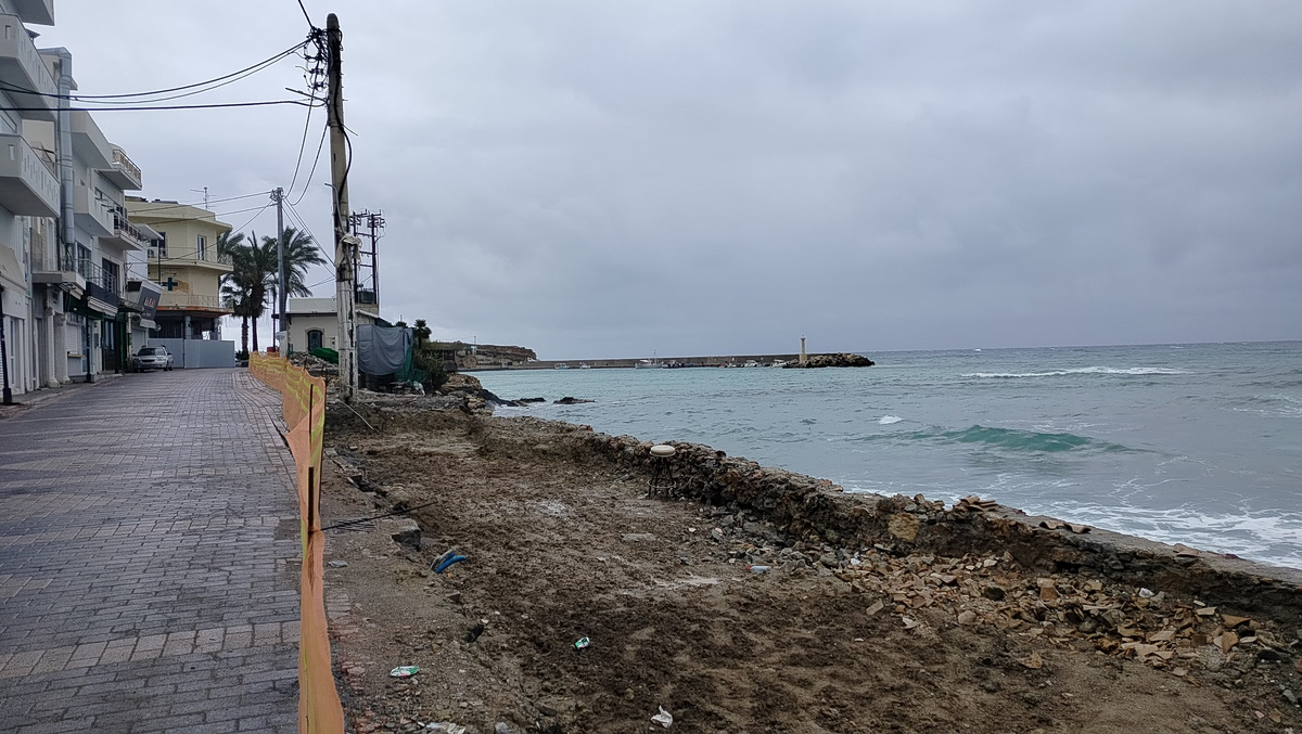 Σε εξέλιξη η ανάπλαση της χερσαίας λιμενικής ζώνης Χερσονήσου