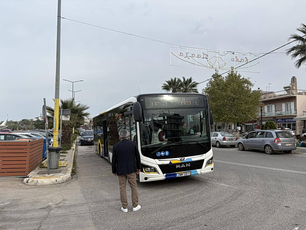 Ξεκίνησε η νέα λεωφορειακή γραμμή Ζηρίνειο-Σκάλα Ωρωπού