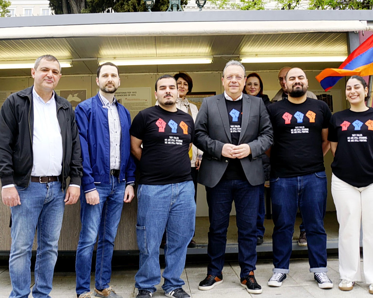 Φάμελλος: Τιμούμε σήμερα τη μνήμη 1,5 εκατ. Αρμενίων, θυμάτων της γενοκτονίας που διαπράχθηκε από την Τουρκία