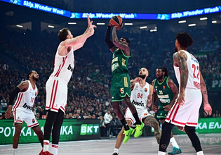 Πότε παίζουν Παναθηναϊκός – Μονακό για την 7η θέση στα πλέι ιν της Euroleague