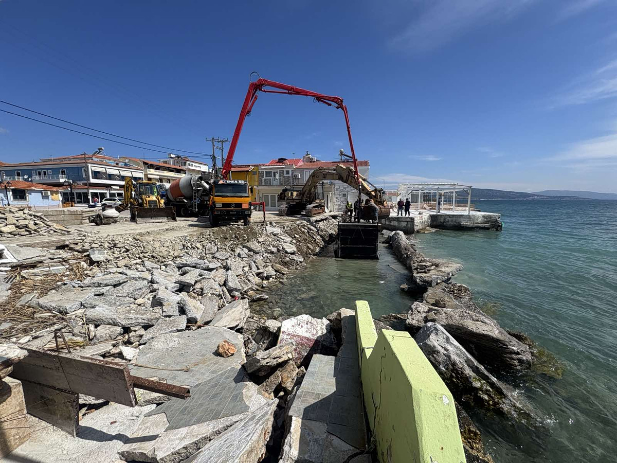 Εργασίες αποκατάστασης στο Ηραίον του Δήμου Ανατολικής Σάμου