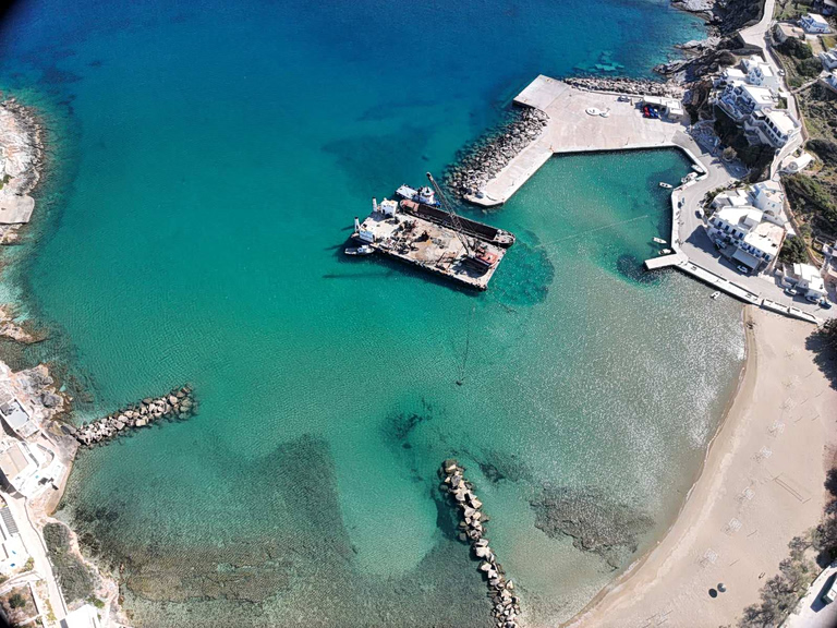 Επέκταση και εκβάθυνση του λιμανιού στη Σίκινο