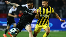 Οι ενδεκάδες των ΑΕΚ και ΠΑΟΚ για το ντέρμπι της 2ης αγωνιστικής των play-off