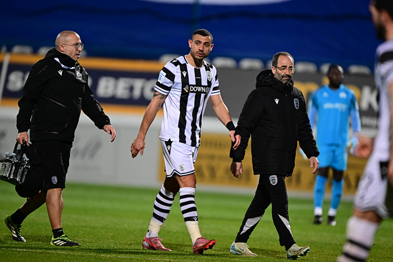 ΠΑΟΚ: Ξανά νοκ άουτ με θλάση ο Γιακουμάκης