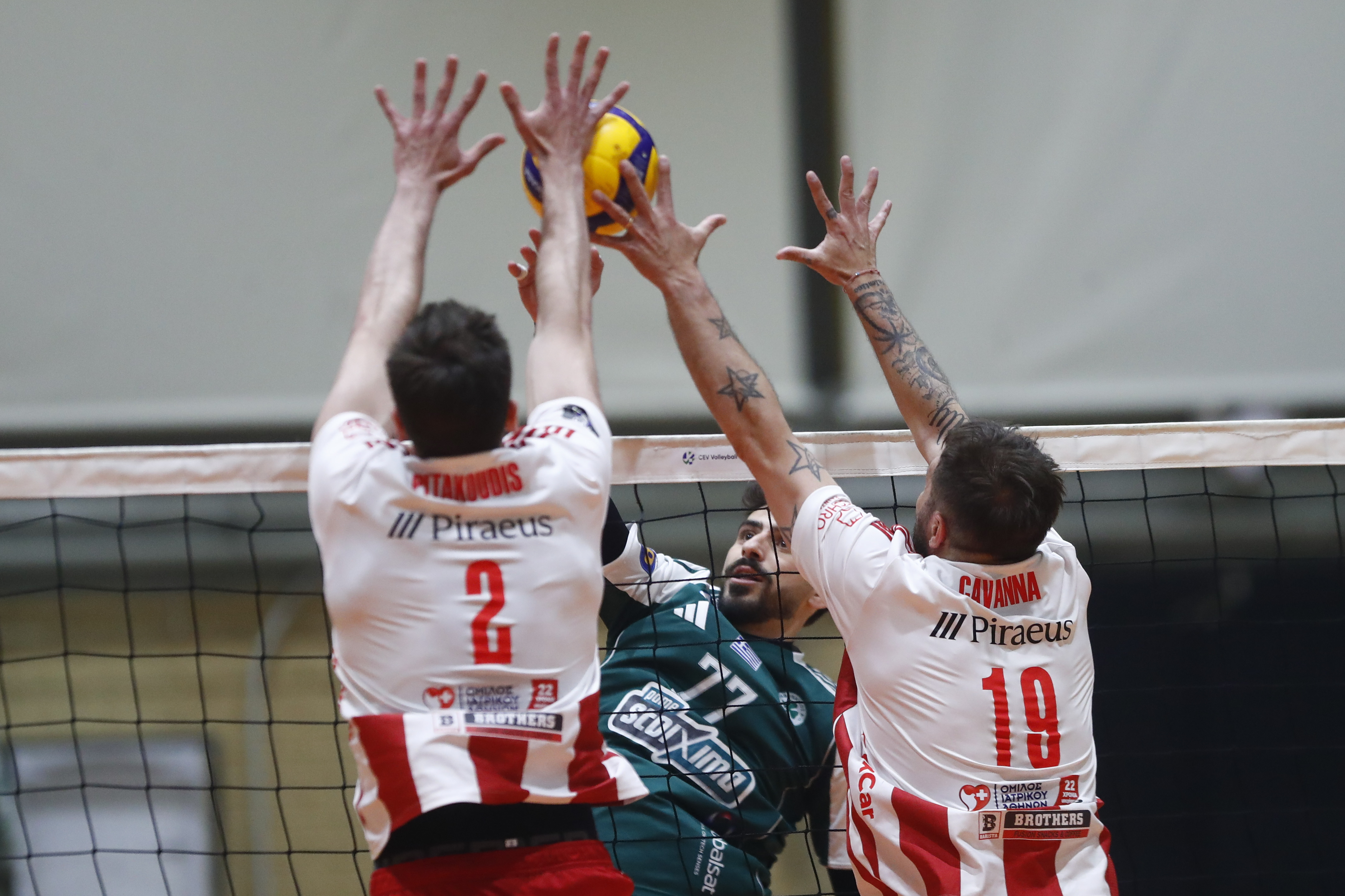 Volley League: Παναθηναϊκός – Ολυμπιακός, πράξη 3η στο Μετς