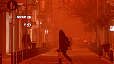 Η πορεία της αφρικανικής σκόνης μέσα από εντυπωσιακές δορυφορικές εικόνες