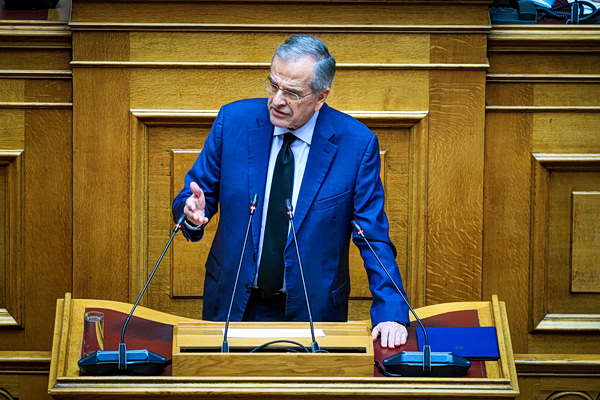 Σαμαράς: Η κυβέρνηση Μητσοτάκη συνώνυμη της διαφθοράς