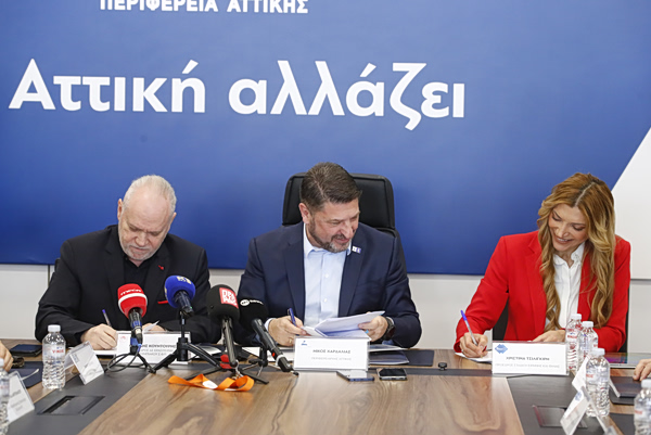 (Υπο)γράφτηκε Ιστορία: Έπεσαν οι υπογραφές για το νέο κολυμβητήριο του Ολυμπιακού (pics, vid)