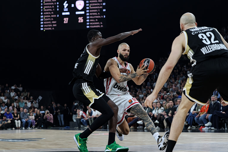 Η βαθμολογία της Euroleague μετά τη νίκη του Ολυμπιακού στη Γαλλία