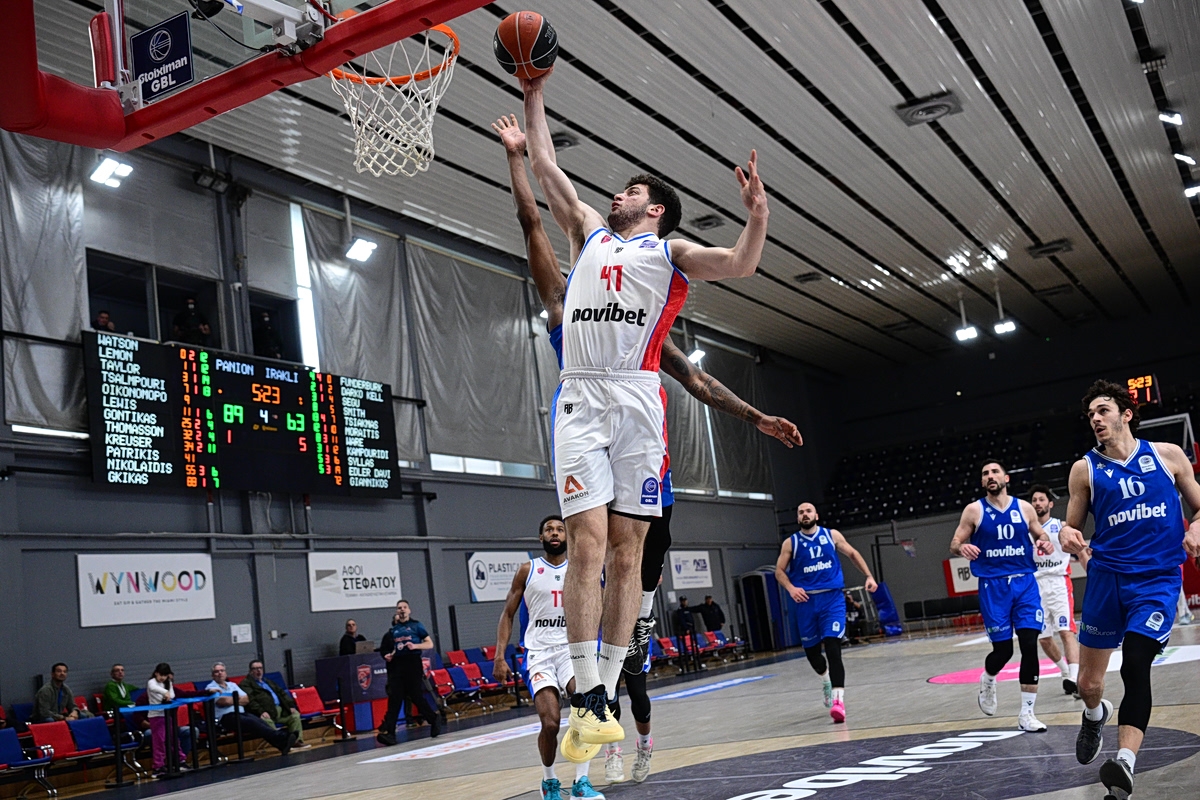 Πανιώνιος – Ηρακλής 103-77: Σαρωτικοί «κυανέρυθροι» και βήμα παραμονής (vid)