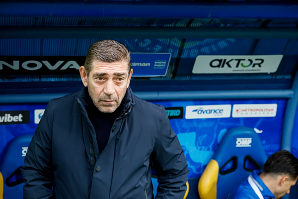 Παρελθόν από τον πάγκο της ΑΕΛ Novibet ο Παντελίδης