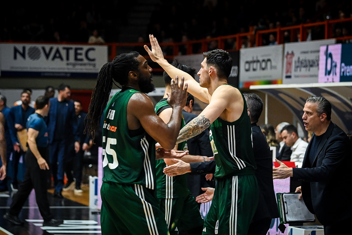 Προμηθέας Πάτρας – Παναθηναϊκός 63-96: Ξέσπασαν οι «πράσινοι» (vids)