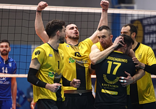 Ηρακλής – Άρης 2-3 σετ: Ανατροπή ανόδου οι «κίτρινοι», επέστρεψαν στη Volley League μετά μετά από 10 χρόνια