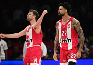 Ολυμπιακός – Ρεάλ Μαδρίτης 102-88: Την… διέλυσε με σούπερ δίδυμο Ντόρσεϊ – Βεζένκοφ