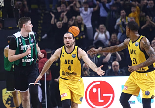 ΑΕΚ – Μπανταλόνα 72-67: Ξανά στο Final-4 του BCL η «Ένωση», άφησε εκτός την οικοδέσποινα