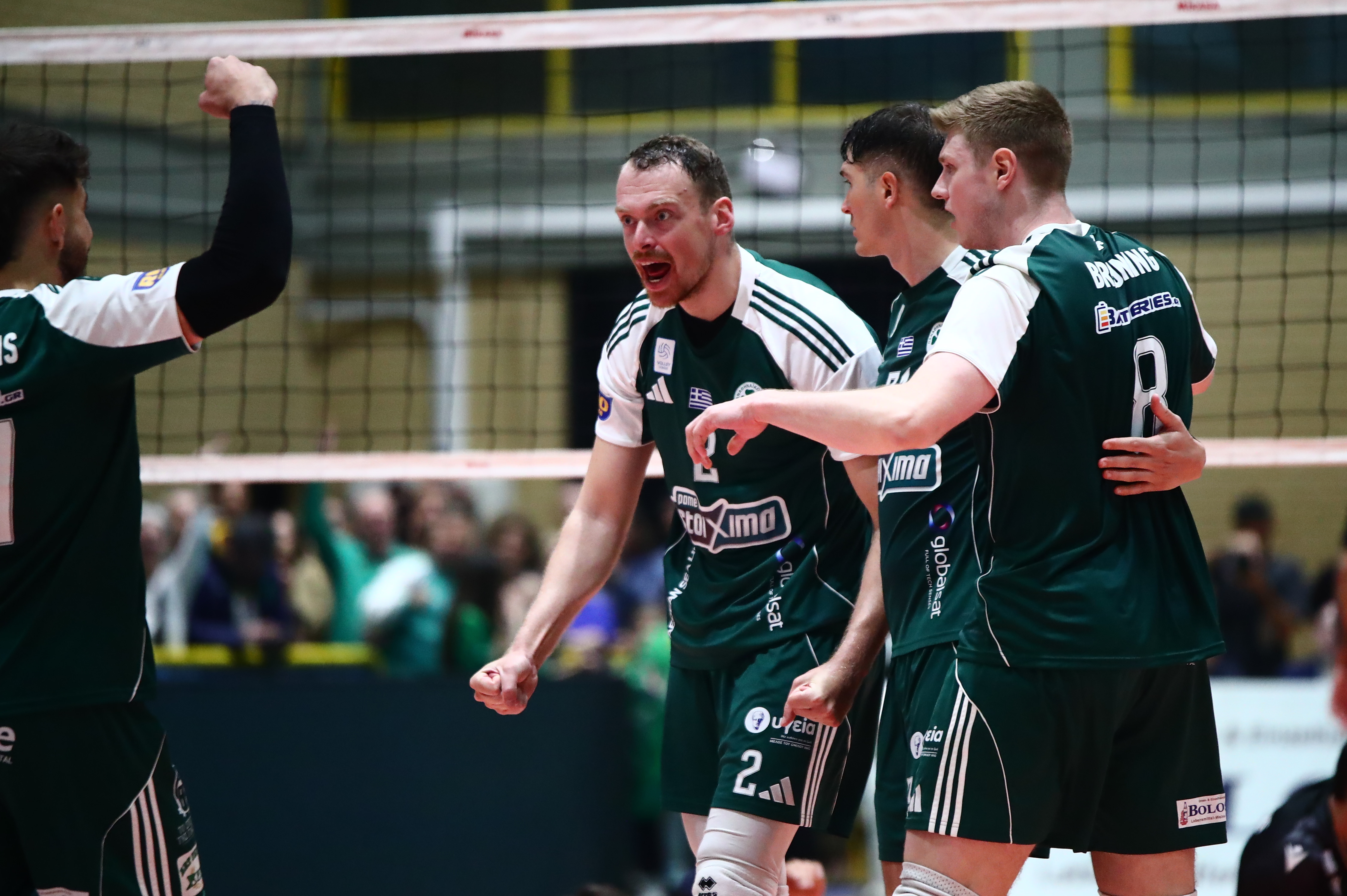 Παναθηναϊκός – ΠΑΟΚ 3-1: Έκαναν το 1-0 στους τελικούς οι «πράσινοι»