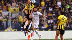 ΑΕΚ – ΠΑΟΚ: Προβάδισμα για την «Ένωση» (1-0) από αυτογκόλ (vid)