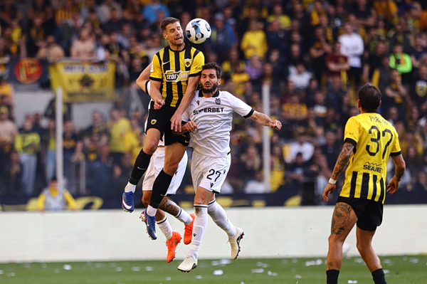 ΑΕΚ – ΠΑΟΚ: Προβάδισμα για την «Ένωση» (1-0) από αυτογκόλ (vid)