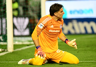 Παναθηναϊκός – Ολυμπιακός: Σημαντική απόκρουση του Τζολάκη σε σουτ του Ταμπόρδα (vid)