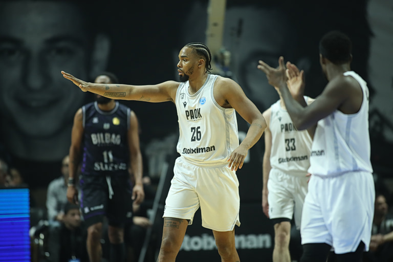 ΠΑΟΚ – Μπιλμπάο 79-73: Σπουδαία εμφάνιση και προβάδισμα τίτλου για τον Δικέφαλο του Βορρά
