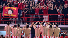 Ολυμπιακός: Παίκτες και κόσμος πανηγύρισαν τη μεγάλη νίκη απέναντι στην Νόβι Μπέογκραντ (vid)