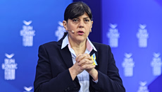 Η συνέντευξη Τύπου της Λάουρα Κοβέσι στο Φόρουμ των Δελφών