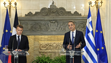 Μακρόν σε Μητσοτάκη: Yπάρχει ρήτρα αμοιβαίας συνδρομής για περιπτώσεις ένοπλης επίθεσης, θα επιβεβαιωθεί στην πράξη