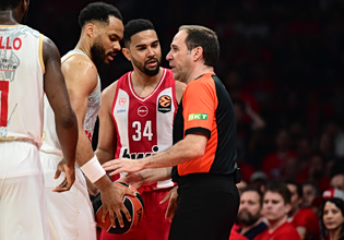 Οι διαιτητές των Game 2 Ολυμπιακού και Παναθηναϊκού