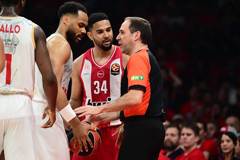 Οι διαιτητές των Game 2 Ολυμπιακού και Παναθηναϊκού