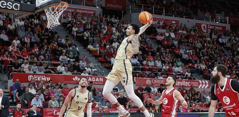 Σαραγόσα – Μπαρτσελόνα 86-92: Δύσκολο «διπλό» για τους Μπλαουγκράνα πριν τον Παναθηναϊκό