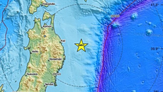 Ισχυρός σεισμός 7,5 Ρίχτερ στα ανοιχτά της Ιαπωνίας