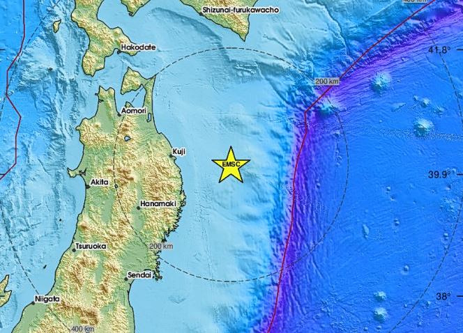 Ισχυρός σεισμός 7,5 Ρίχτερ στα ανοιχτά της Ιαπωνίας