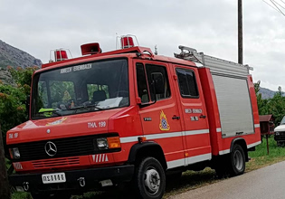 Φωτιά στη Λαυρεωτική – Επί τόπου η Πυροσβεστική