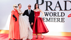 Κόκκινο της φωτιάς – Οι εμφανίσεις από την παγκόσμια πρεμιέρα του «Ο Διάβολος φοράει Prada 2»