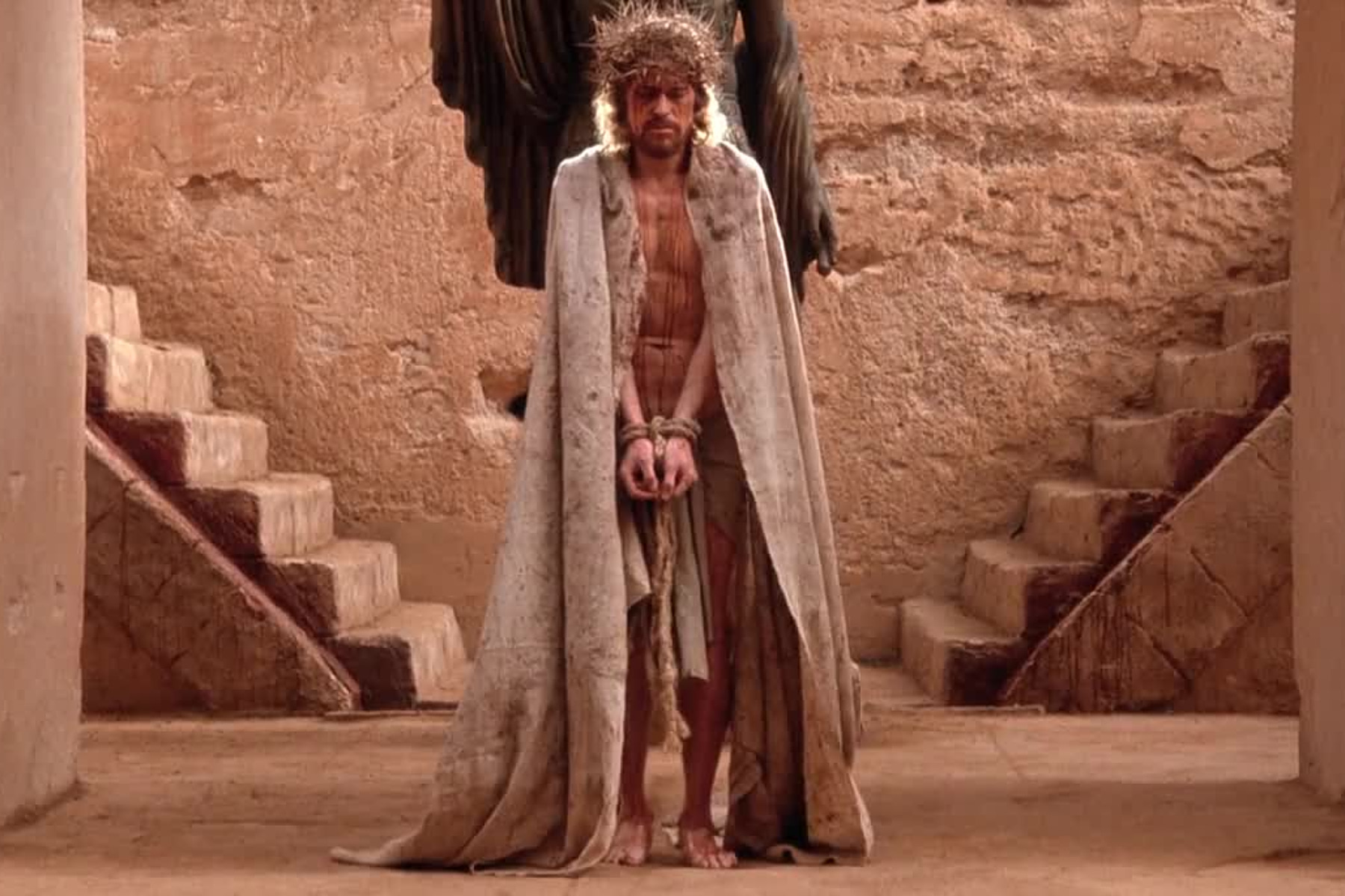 Ο Γουίλεμ Νταφόε στον «Τελευταίο Πειρασμό», 1988