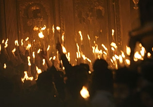 Holy Light Transfer to Athens Under Tight Security Measures