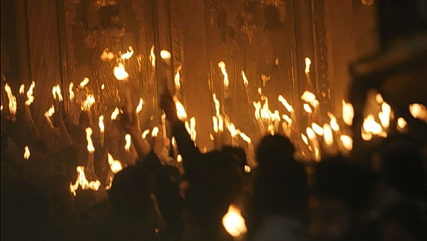 Holy Light Transfer to Athens Under Tight Security Measures