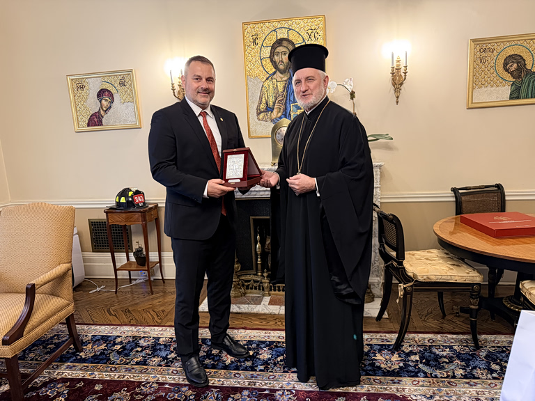 Επίσημη επίσκεψη του Δημάρχου Ιεράς Πόλεως Μεσολογγίου στις Ηνωμένες Πολιτείες της Αμερικής