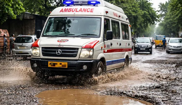 Ινδία: Γυναίκα που θεωρούσαν νεκρή… «ζωντάνεψε» όταν το ασθενοφόρο που τη μετέφερε έπεσε σε λακκούβα