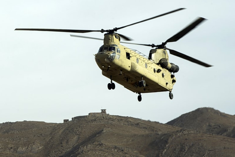 Πτώση τουρκικού Σινούκ κατά τη διάρκεια άσκησης