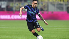 Εκτός δράσης και πάλι ο Λαουτάρο Μαρτίνες με θλάση στη γάμπα