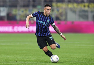 Εκτός δράσης και πάλι ο Λαουτάρο Μαρτίνες με θλάση στη γάμπα