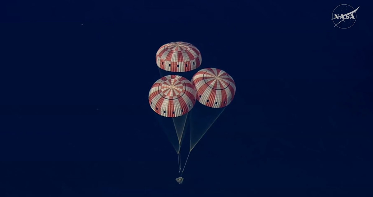 Προσθαλασσώθηκε με ασφάλεια το Artemis II – Αίσιο τέλος για την δεκαήμερη αποστολή