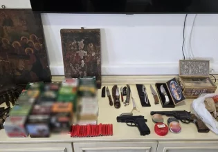 Μια καταγγελία για ενδοοικογενειακή απειλή «αποκάλυψε» όπλα-Τι βρήκαν οι Αρχές