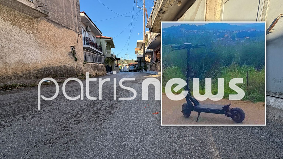 Τραγωδία στην Ηλεία: Νεκρός 13χρονος που οδηγούσε πατίνι και συγκρούστηκε με ΙΧ