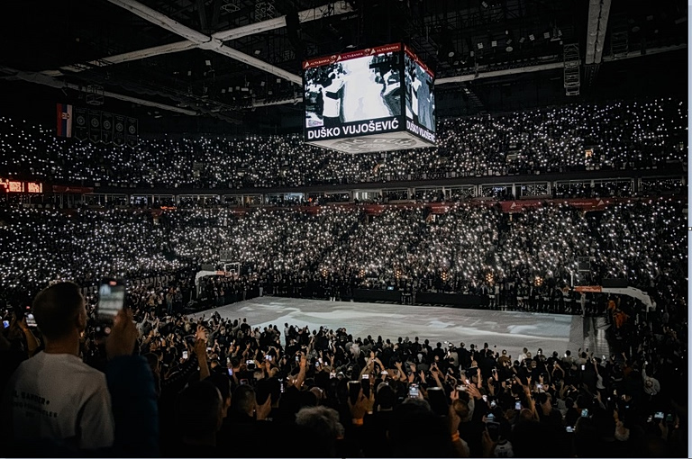 Παρτιζάν: Συγκινητικές στιγμές με τη Ζαλγκίρις, στο «αντίο» του Ντούσαν Βουγιόσεβιτς (vid+pics)