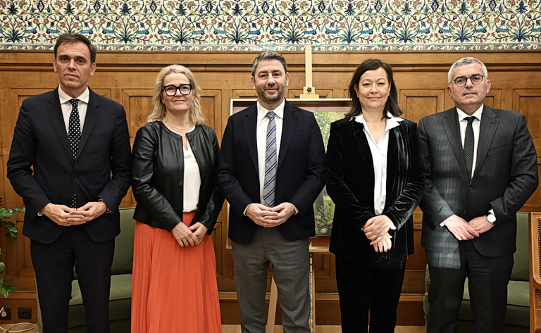 ΠΑΣΟΚ: Tο κράτος δικαίου στην ατζέντα Ανδρουλάκη - Οι συναντήσεις στη Βουλή