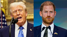 Τραμπ vs πρίγκιπα Χάρι – «Πώς τα πάει; Πώς είναι η σύζυγός του;»